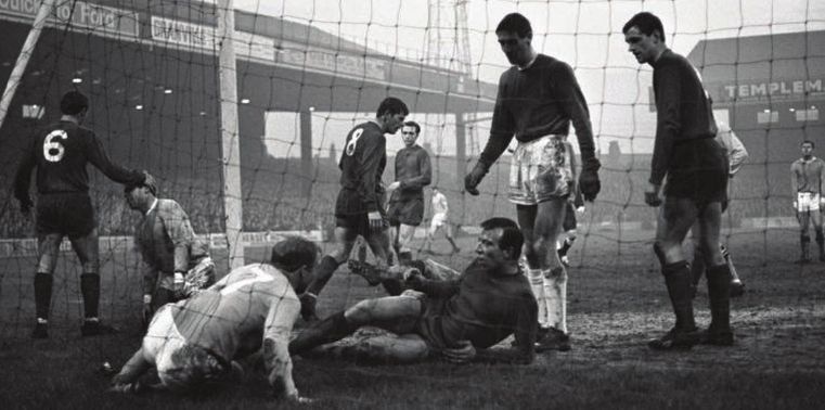 west brom home 1967 to 68 action